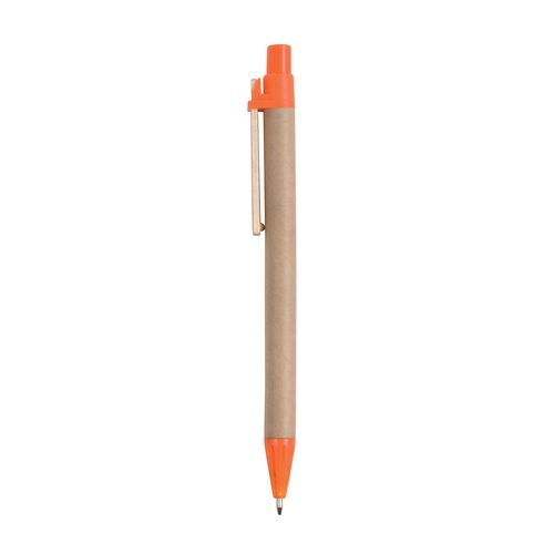 Cardboard snap pen with wooden clip Cardboard snap pen with wooden clip