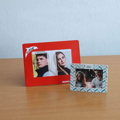 CUSTOMIZABLE CARDBOARD PICTURE FRAME 20X15CM