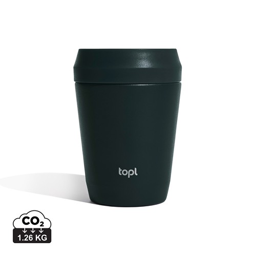 Topl Recycled Steel To Go Tumbler Patented 360 Lid 235ml Topl Recycled Steel To Go Tumbler Patented 360 Lid 235ml