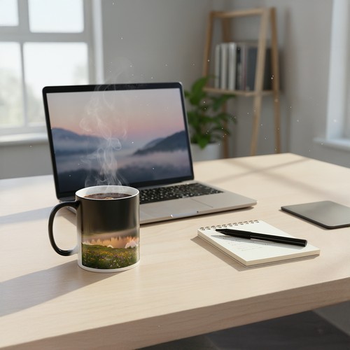 Mug Magique Personnalisé – Effet Thermochromique, sur Commande