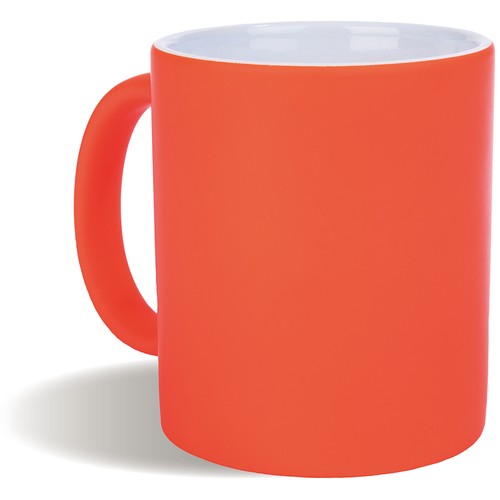320 ML FLUO COLOR CERAMIC MUG (GRADE A)