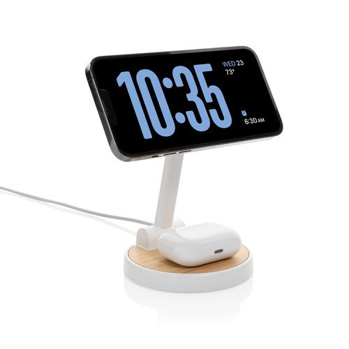 Chargeur 15W magnétique 2 en 1 Ontario Chargeur 15W magnétique 2 en 1 Ontario