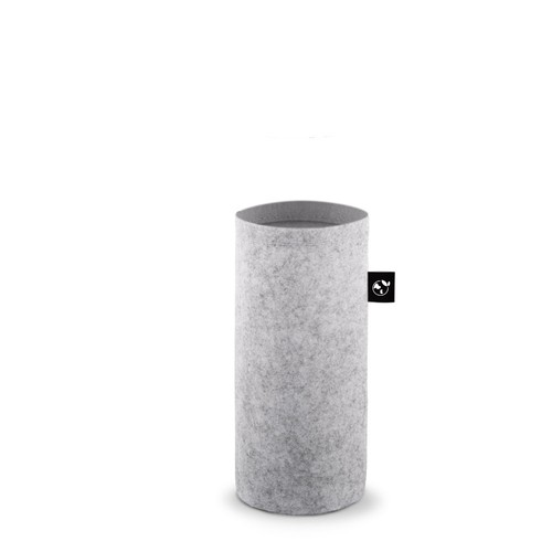 STOREY. Funda de fieltro reciclado (xxx % reciclado), ideal para botellas