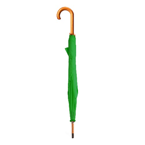 Parapluie avec poignée et tige en bois courbé Parapluie avec poignée et tige en bois courbé