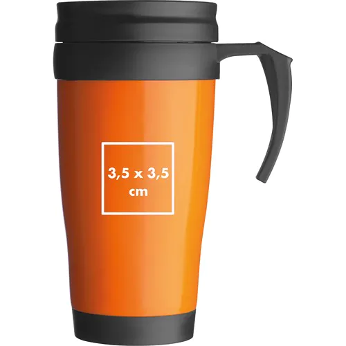 Vaso plastificado de 0,4L