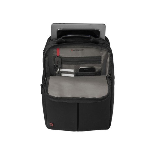 Wenger, Reload 14” Laptop Backpack with Tablet Pocket, Black (R) Wenger, Reload 14” Laptop Backpack with Tablet Pocket, Black (R)