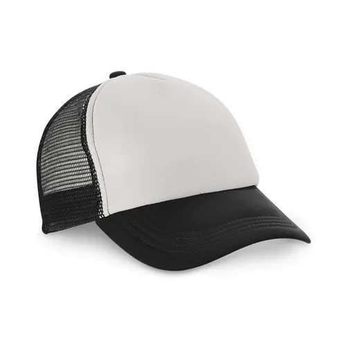 NICOLA. Polyester and mesh cap (150 g/m²) NICOLA. Polyester and mesh cap (150 g/m²)
