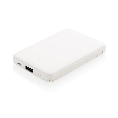 Batterie de secours 5000 mAh avec câbles intégrés Batterie de secours 5000 mAh avec câbles intégrés