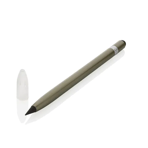 Aluminium inkless pen with eraser Aluminium inkless pen with eraser