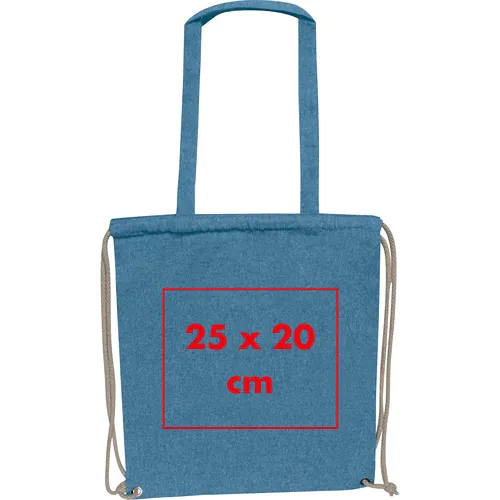 Bolsa de algodón reciclado Bolsa de algodón reciclado
