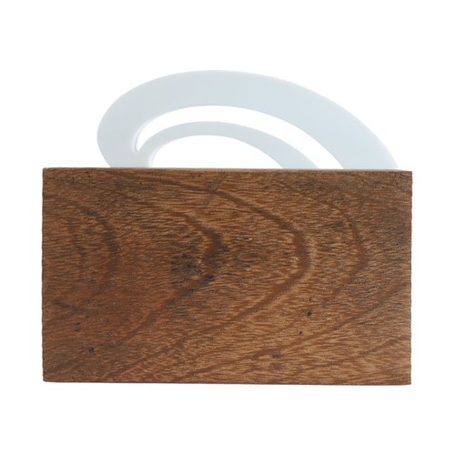 TROFEO EN MADERA Y ACRÍLICO 20X10CM GRABADO LÁSER PERSONALIZ