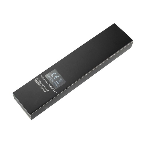 3 in 1 cable with elighted logo Pierre Cardin 3 in 1 cable with elighted logo Pierre Cardin