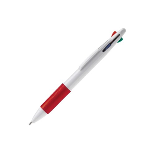 Balpen 4 kleuren hardcolour Balpen 4 kleuren hardcolour