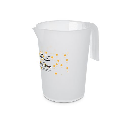 110CL POLYPROPYLENE (PP) PITCHER, JAR WITH CLEAR EDGE