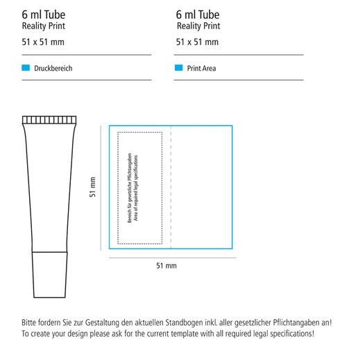 Lippenbalsem, 6 ml (wit)