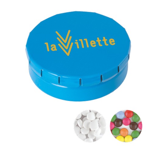 Boîte ronde click clack 45 mm