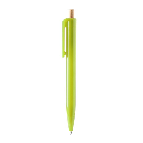 Stylo à bille avec mécanisme à clic, bouton en bam Cássia