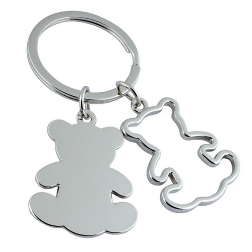 KEY CHAIN "DOUBLE TEDDY" - NO BOX KEY CHAIN "DOUBLE TEDDY" - NO BOX