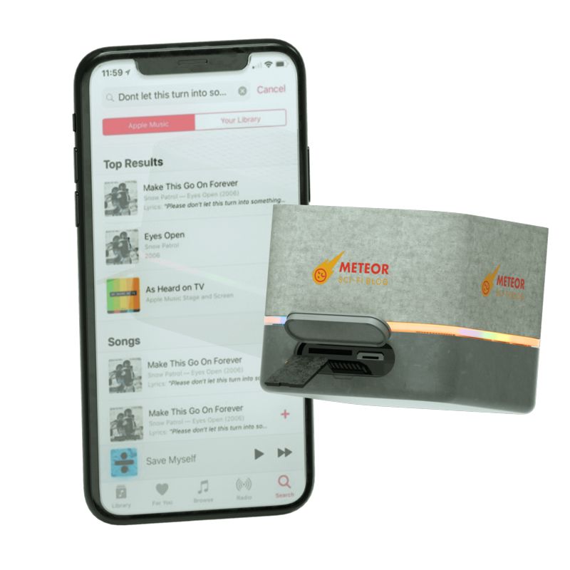 3 Watt Wheat Fibre Bluetooth Speaker Splash