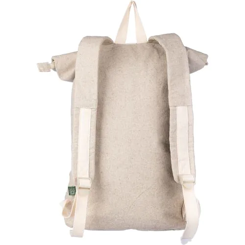 Hanf (280 gr/m2) Rolltop Rucksack Margarete Hanf (280 gr/m2) Rolltop Rucksack Margarete