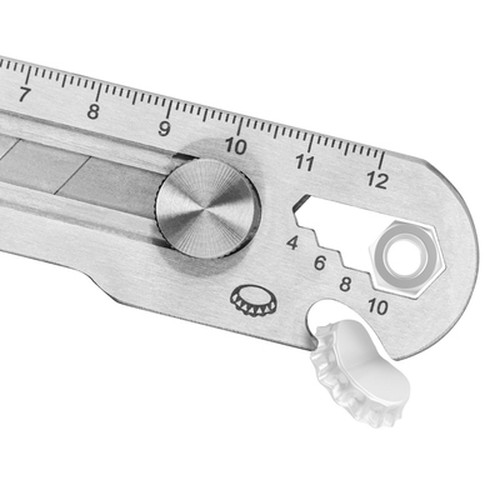 Cutter, ruler, bottle opener, spanner for screws | Muireann Cutter, ruler, bottle opener, spanner for screws | Muireann