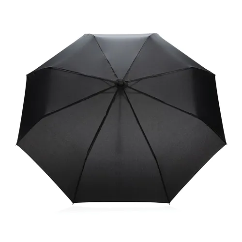 20.5" Impact AWARE™ RPET 190T Pongee bamboo mini umbrella