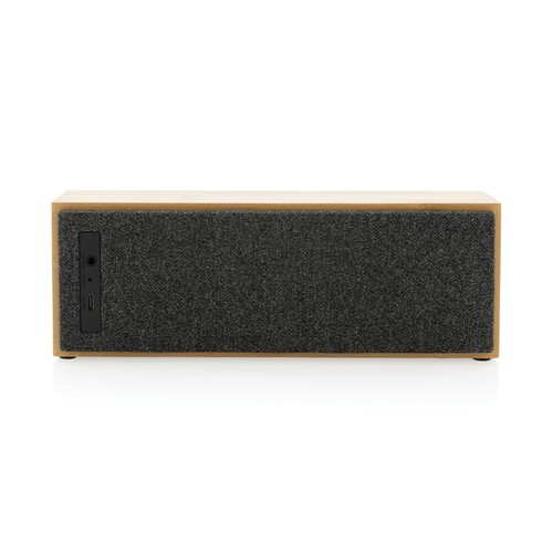 Altavoz Wynn inalámbrico 10W de bambú