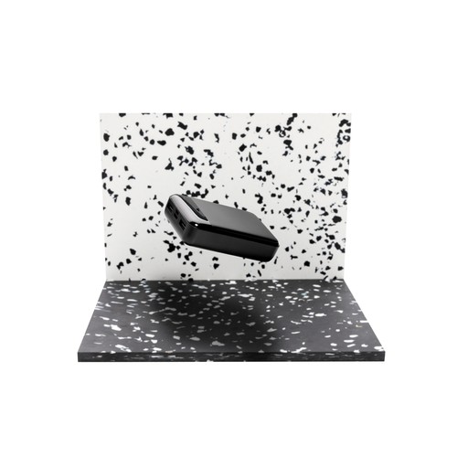 10.000 mAh Powerbank aus RCS Standard recyceltem Kunststoff 10.000 mAh Powerbank aus RCS Standard recyceltem Kunststoff