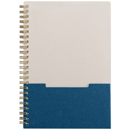 Carnet Lino, papier FSC, couverture à spirales, pages verticales- A5 Carnet Lino, papier FSC, couverture à spirales, pages verticales- A5