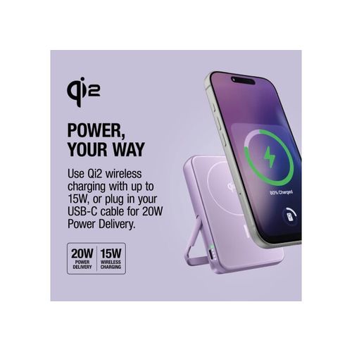 Fresh 'n Rebel Wireless Powerbank 10000mAh Compatible with MagSafe