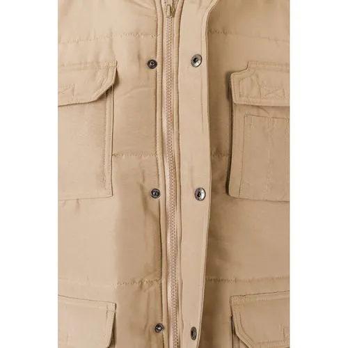 VL MEFITIS. Multi-pocket padded vest (220g/m²), in polyester (100%)