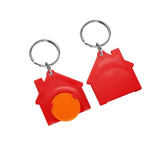 Chip holder with 1€ chip "house"