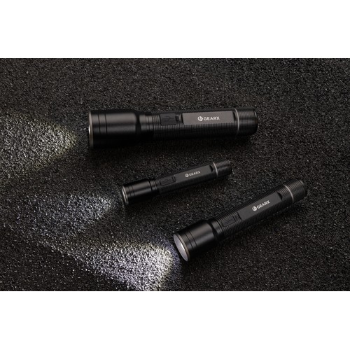 Gear X RCS recycled aluminum USB-rechargeable torch large Gear X RCS recycled aluminum USB-rechargeable torch large