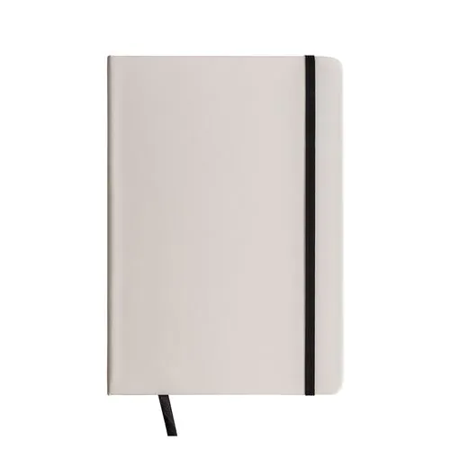 Bloc note avec élastique et feuille de papier à ligne