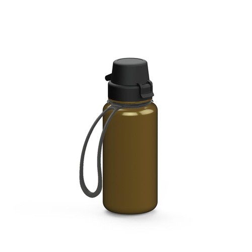 Gourde "School" transparente incl. attache, 0,4 l Gourde "School" transparente incl. attache, 0,4 l