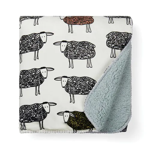 VINGA Sheep GRS recycled PET pile blanket VINGA Sheep GRS recycled PET pile blanket