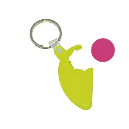 KEY-RING TOKEN HOLDER WITH SCRATCHCARD SCRAPER KEY-RING TOKEN HOLDER WITH SCRATCHCARD SCRAPER