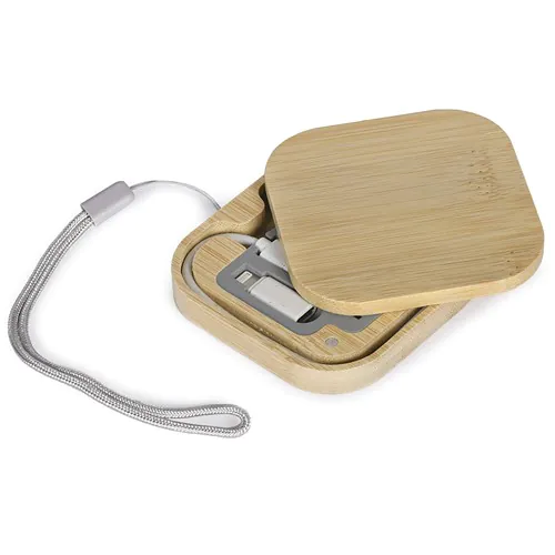 CHARGING AND DATA TRANSFER SET IN BAMBOO, WHEAT STRAW + TPE CHARGING AND DATA TRANSFER SET IN BAMBOO, WHEAT STRAW + TPE