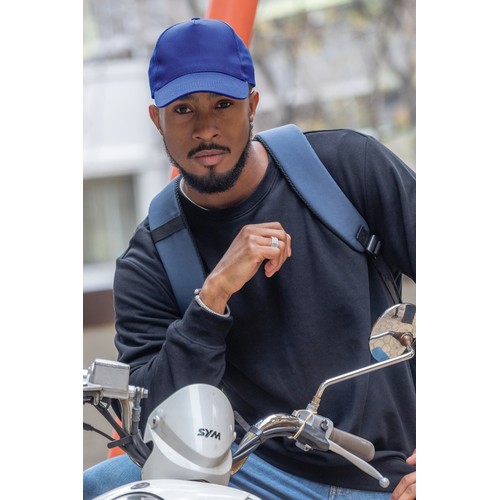 Casquette 5 panneaux en coton recyclé 280gr IMPACT