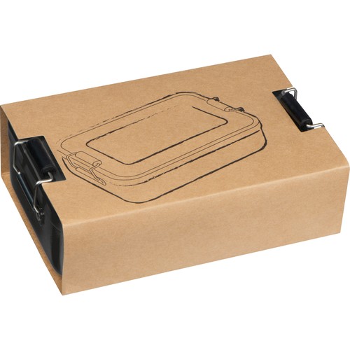 Aluminium lunch box with closure Aluminium lunch box with closure