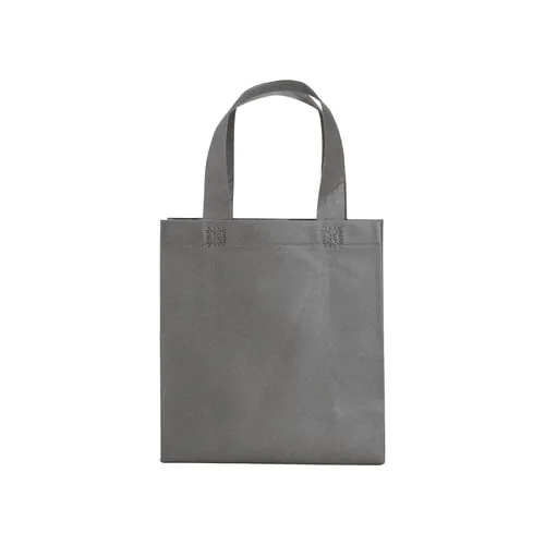 80 g/m2 non-woven fabric mini shopping bag with gusset and short handles