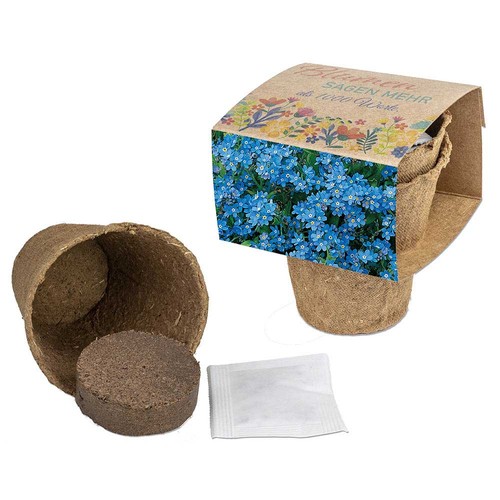 Kit de culture avec graines - Myosotis Kit de culture avec graines - Myosotis