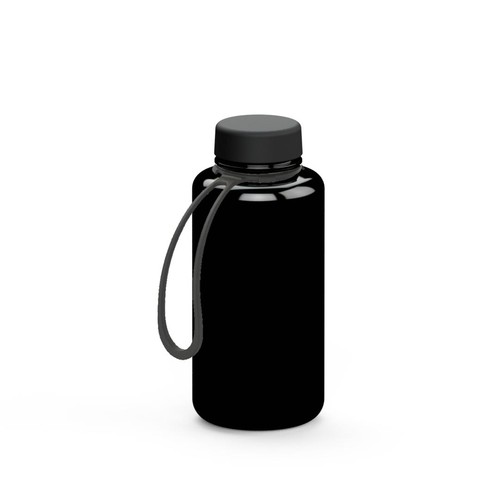 Drink bottle "Refresh" clear-transparent incl. strap, 0.7 l