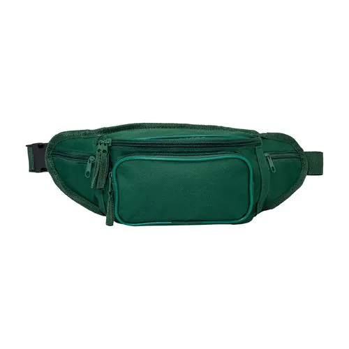 Sac banane en polyester 600D avec 5 poches et ceinture réglable avec fermeture à clip Sac banane en polyester 600D avec 5 poches et ceinture réglable avec fermeture à clip