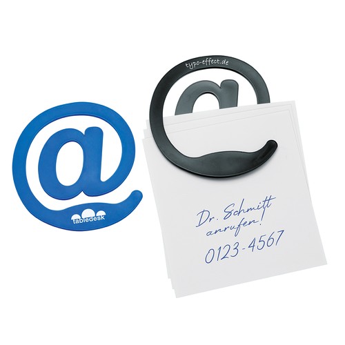 Paper clip "@-sign"