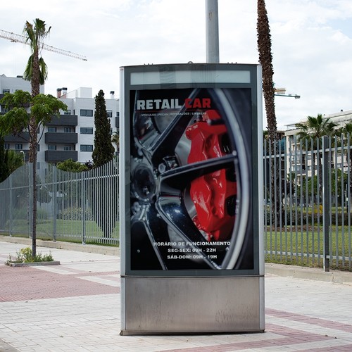 MUPI 120X175CM IN CUSTOMIZABLE 150G PAPER