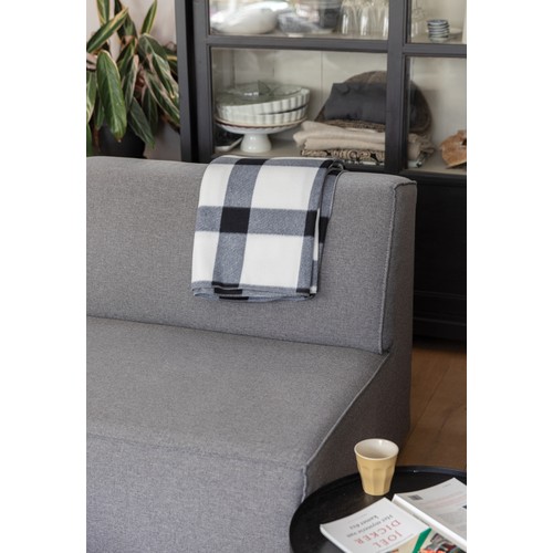 Couverture / Plaid doux à carreaux