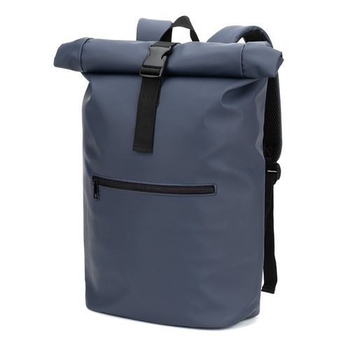 PORTLAND. The PU roll top backpack with a 16" laptop pocket