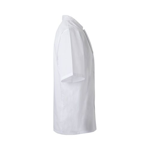 VL DURGA. Kurzärmelige Kochjacke aus Popeline (110 g/m²) aus Baumwolle (35 %) und Polyester (65 %) VL DURGA. Kurzärmelige Kochjacke aus Popeline (110 g/m²) aus Baumwolle (35 %) und Polyester (65 %)