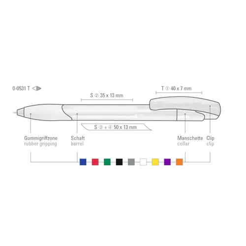 OMEGA grip transparent